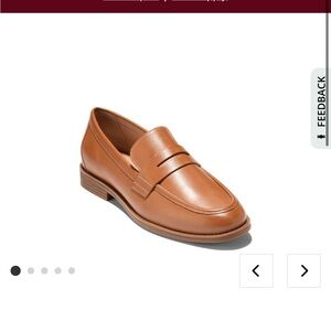 Cole Haan Light Brown Leather Loafers